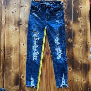 AE next level stretch jeans 0 x-short